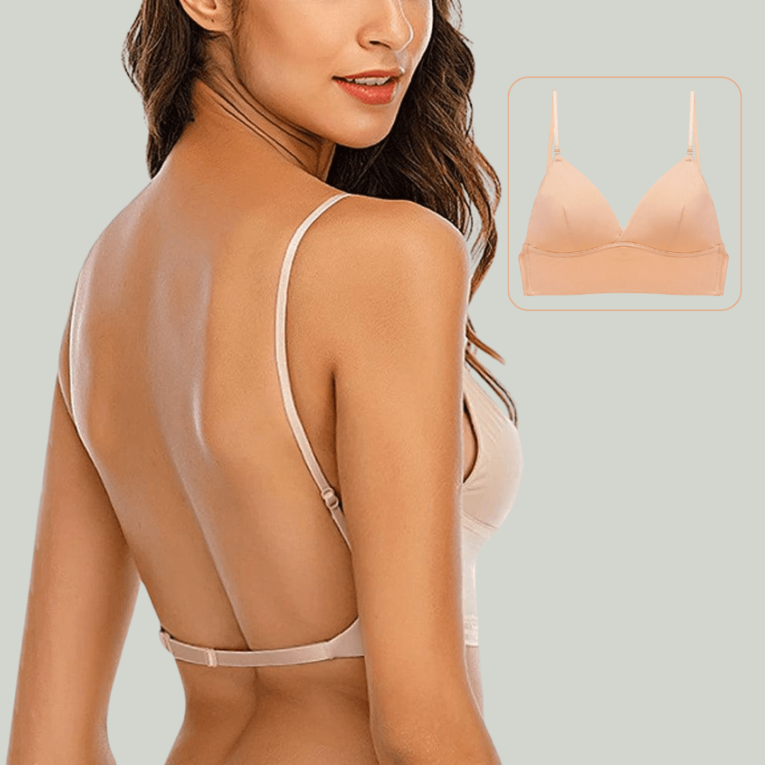 Maddison Low-Back Bra with Convertible Straps and Removable Padding for Backless Dresses and Tops - The Southern AtelierSKU_1786565802656_756