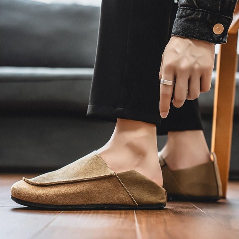 Mercer Slip-On Leather Loafers with Hand-Stitched Moc Toe and Cushioned Sole for All-Day Comfort - The Southern AtelierSKU_1791063190503_776