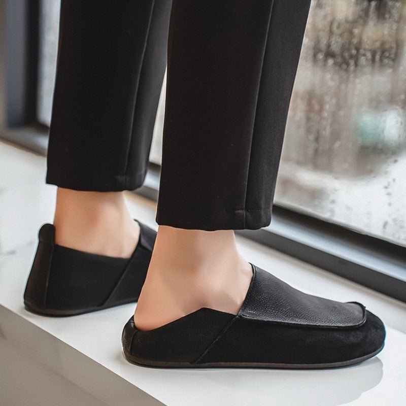 Mercer Slip-On Leather Loafers with Hand-Stitched Moc Toe and Cushioned Sole for All-Day Comfort - The Southern AtelierSKU_1791063190503_829