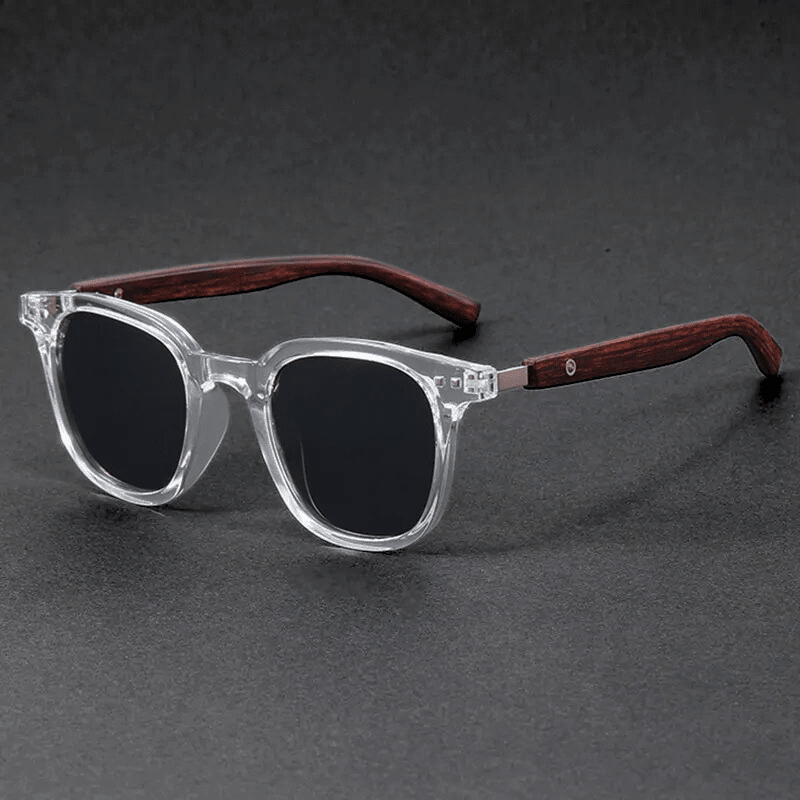 Nolan Sunglasses in Acetate with Wooden Arms, Scratch-Resistant UV-Blocking Lenses, and Reinforced Metal Hinges - The Southern AtelierSKU_1791063708655_306