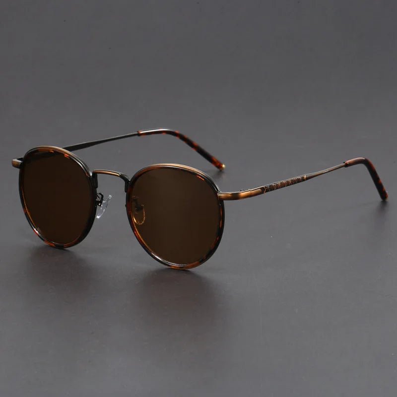 Nolan Sunglasses in Lightweight Metal with Anti-Reflective Lenses for 100% UV Protection - The Southern AtelierSKU_1791062925919_182