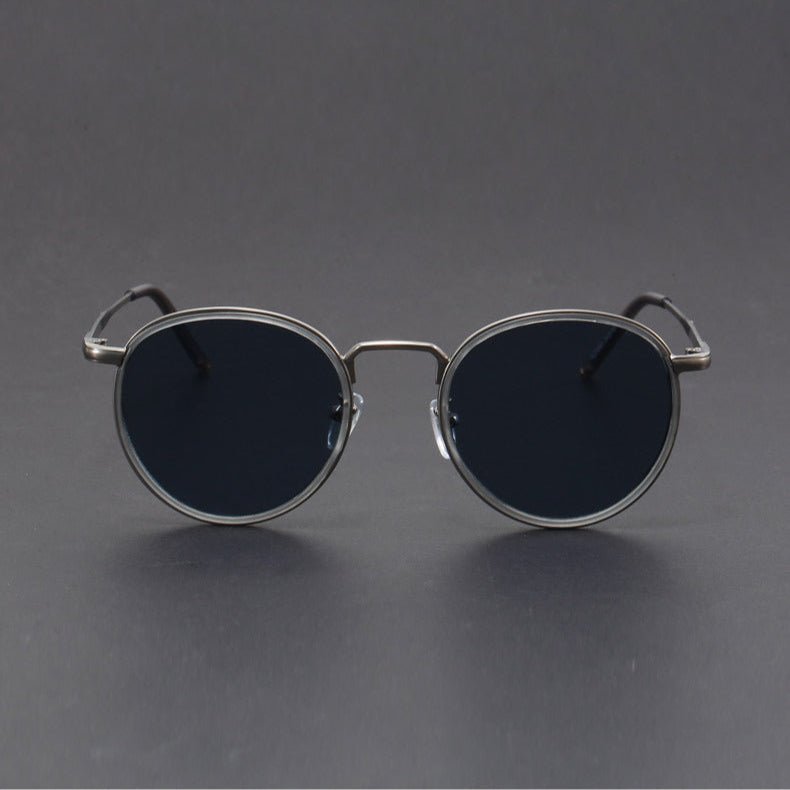 Nolan Sunglasses in Lightweight Metal with Anti-Reflective Lenses for 100% UV Protection - The Southern AtelierSKU_1791062925919_361
