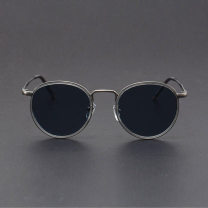 Nolan Sunglasses in Lightweight Metal with Anti-Reflective Lenses for 100% UV Protection - The Southern AtelierSKU_1791062925919_361