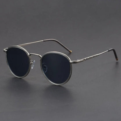 Nolan Sunglasses in Lightweight Metal with Anti-Reflective Lenses for 100% UV Protection - The Southern AtelierSKU_1791062925919_361