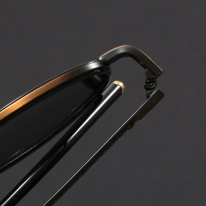 Nolan Sunglasses in Lightweight Metal with Anti-Reflective Lenses for 100% UV Protection - The Southern AtelierSKU_1791062925919_908