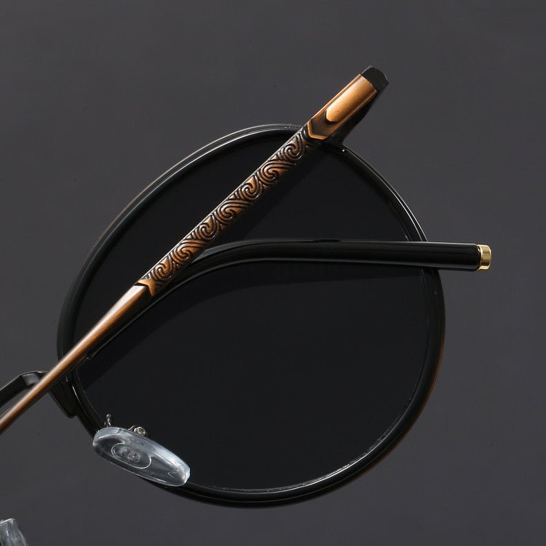 Nolan Sunglasses in Lightweight Metal with Anti-Reflective Lenses for 100% UV Protection - The Southern AtelierSKU_1791062925919_908