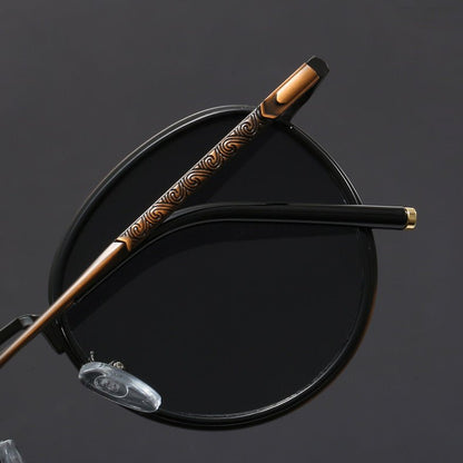 Nolan Sunglasses in Lightweight Metal with Anti-Reflective Lenses for 100% UV Protection - The Southern AtelierSKU_1791062925919_908