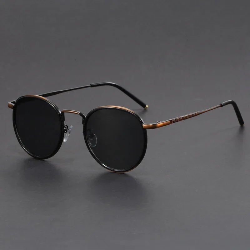 Nolan Sunglasses in Lightweight Metal with Anti-Reflective Lenses for 100% UV Protection - The Southern AtelierSKU_1791062925919_908