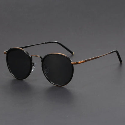 Nolan Sunglasses in Lightweight Metal with Anti-Reflective Lenses for 100% UV Protection - The Southern AtelierSKU_1791062925919_908