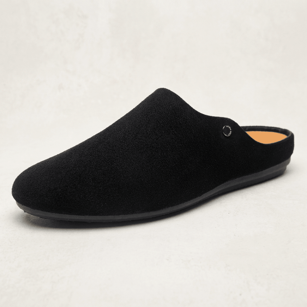 Orford Suede Slip-On Mules with Cushioned Footbed and Rubber Sole - The Southern AtelierSKU_1791062847077_50