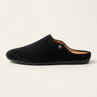 Orford Suede Slip-On Mules with Cushioned Footbed and Rubber Sole - The Southern AtelierSKU_1791062847077_50