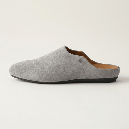 Orford Suede Slip-On Mules with Cushioned Footbed and Rubber Sole - The Southern AtelierSKU_1791062847077_950