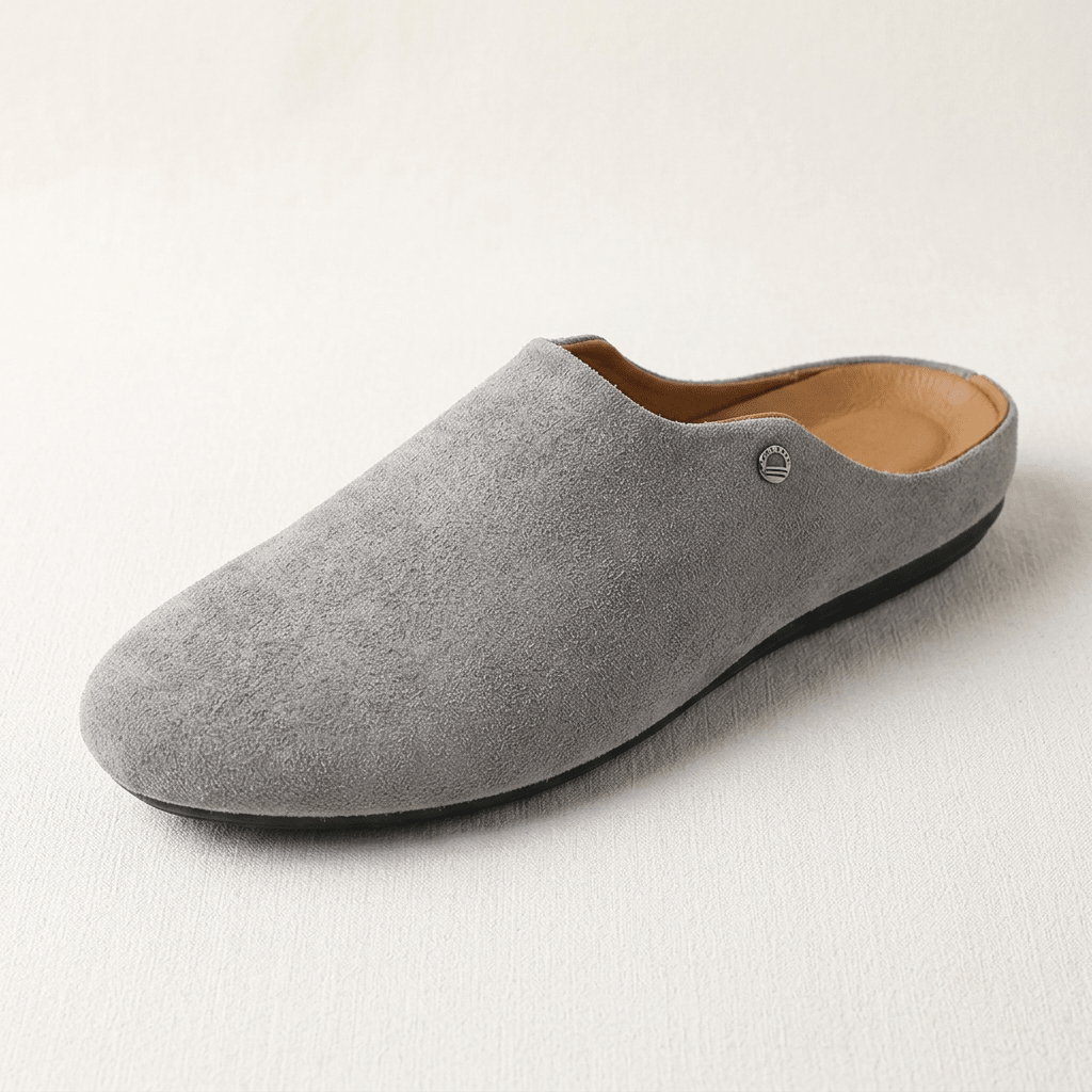 Orford Suede Slip-On Mules with Cushioned Footbed and Rubber Sole - The Southern AtelierSKU_1791062847077_950