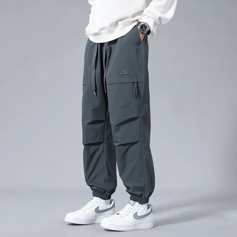 Porter Cargo Joggers in Breathable Stretch Fabric for Secure Storage and a Custom Fit - The Southern AtelierSKU_1791064585045_450