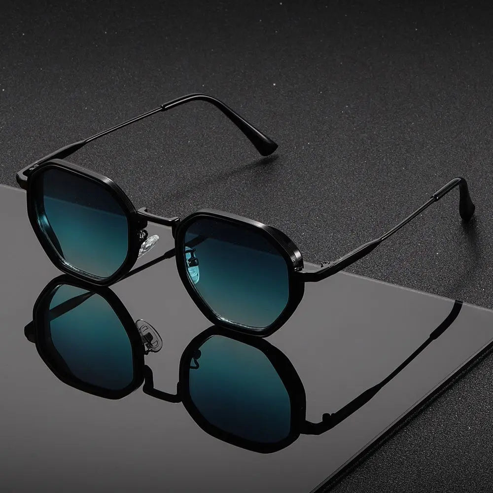 Rivello Lightweight Metal-Frame Sunglasses with Anti-Glare Lenses and Full UV Protection - The Southern AtelierSKU_1791062607762_896