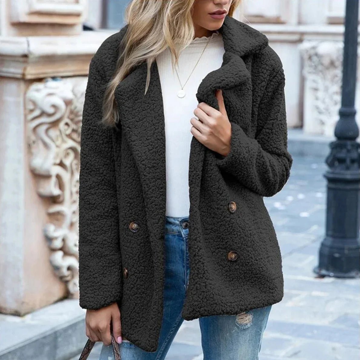 Rowan Coat in Ultra-Soft Fleece for Everyday Warmth - The Southern AtelierSKU_1791062922315_437