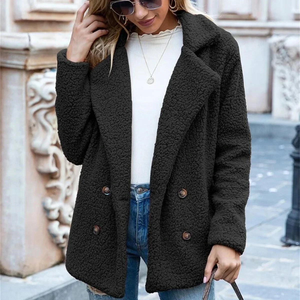 Rowan Coat in Ultra-Soft Fleece for Everyday Warmth - The Southern AtelierSKU_1791062922315_437