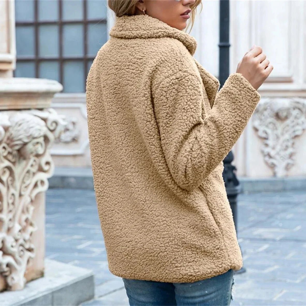 Rowan Coat in Ultra-Soft Fleece for Everyday Warmth - The Southern AtelierSKU_1791062922315_582