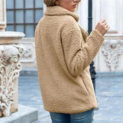 Rowan Coat in Ultra-Soft Fleece for Everyday Warmth - The Southern AtelierSKU_1791062922315_582