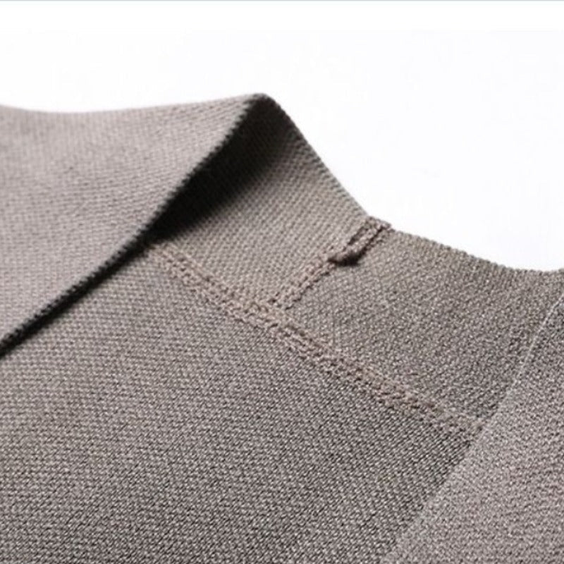 Rowan Hand-Knit Cardigan in Classic Fit for Lightweight Autumn Layering - The Southern AtelierSKU_1791062385154_856