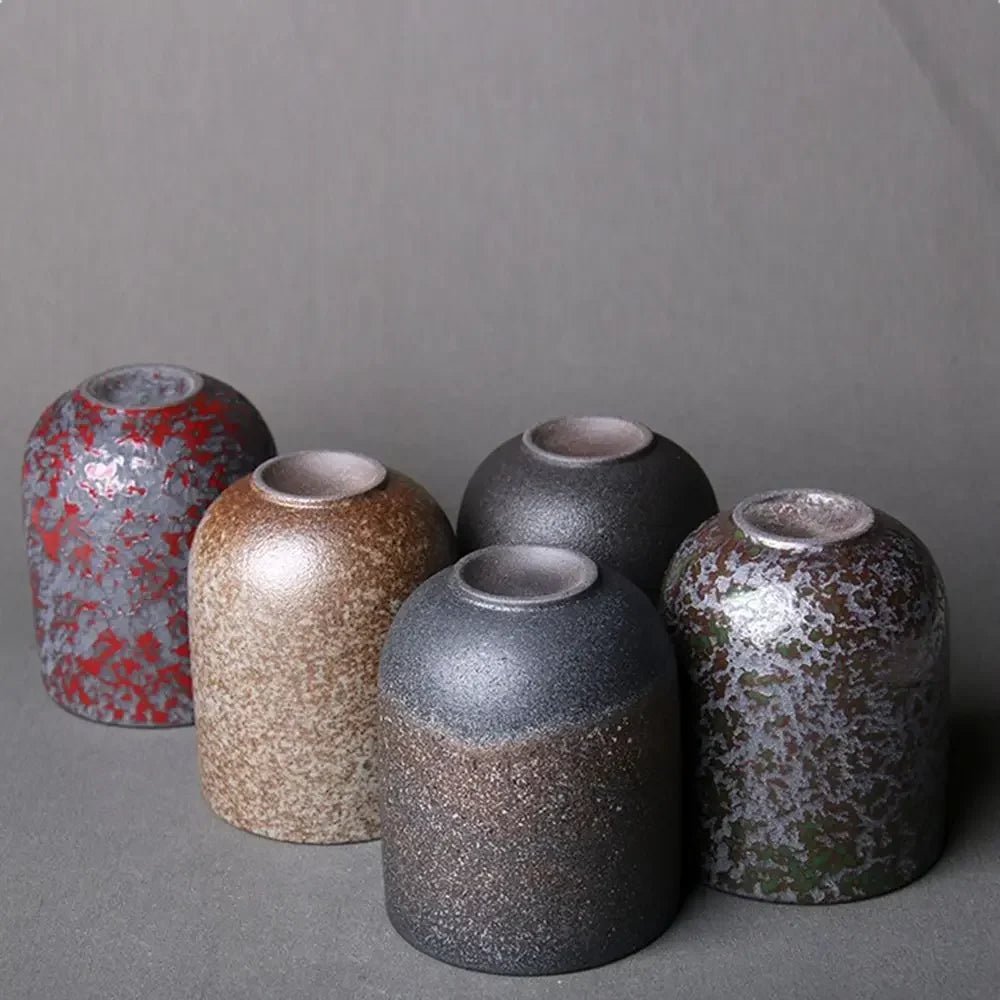 Rowan Hand-Painted Ceramic Espresso Cups, 130 mL, Keeps Drinks Warm - The Southern AtelierSKU_1791063455470_600