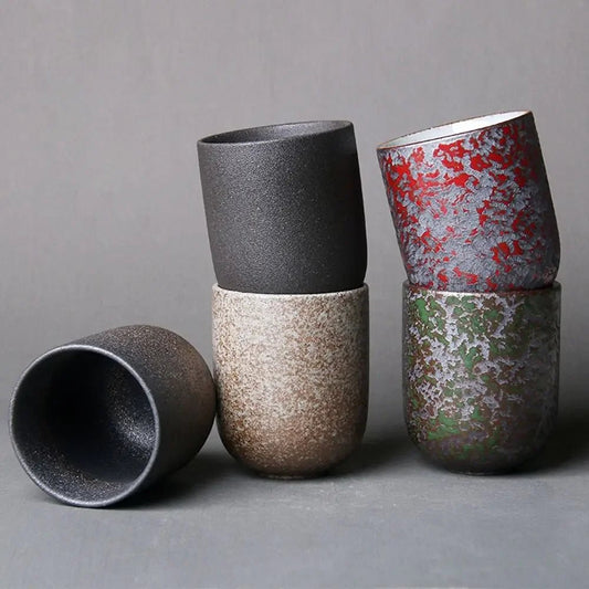 Rowan Hand-Painted Ceramic Espresso Cups, 130 mL, Keeps Drinks Warm - The Southern AtelierSKU_1791063455470_600