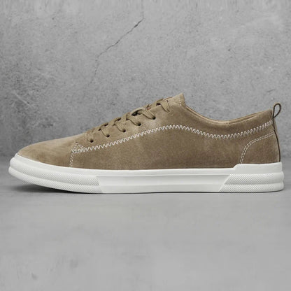 Rowan Handcrafted Sneakers in Italian Leather or Suede for All-Day Comfort and Long-Lasting Wear - The Southern AtelierSKU_1791063595223_182