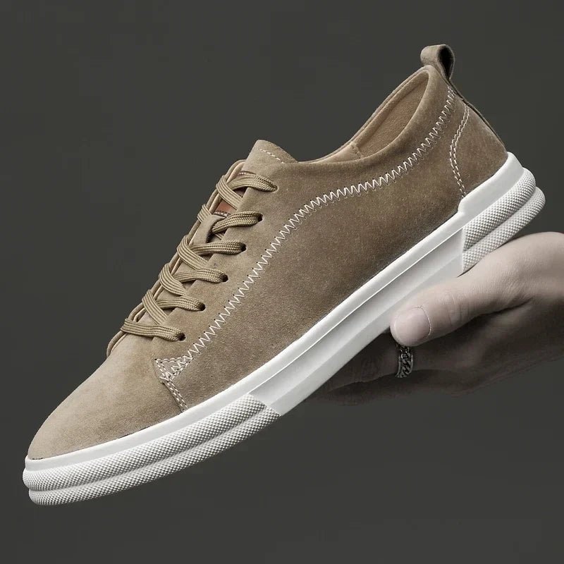 Rowan Handcrafted Sneakers in Italian Leather or Suede for All-Day Comfort and Long-Lasting Wear - The Southern AtelierSKU_1791063595223_182