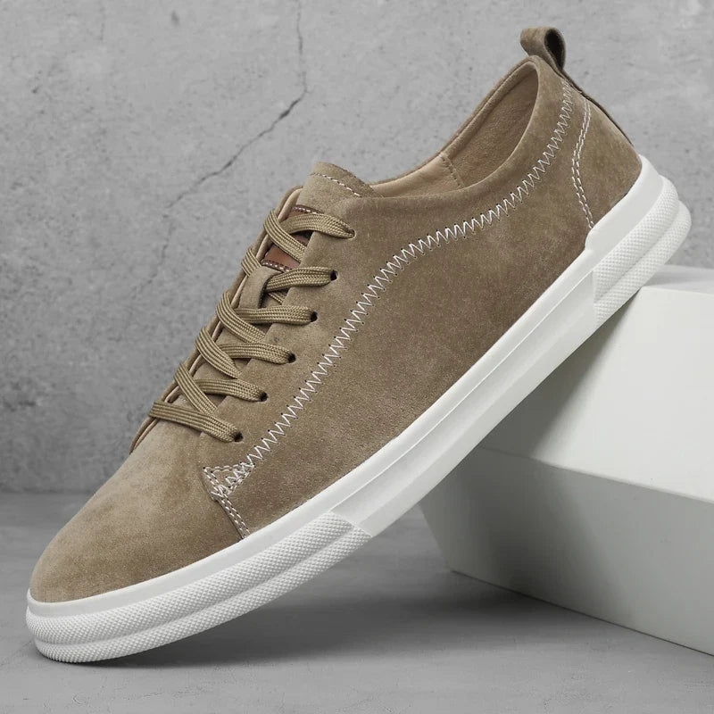 Rowan Handcrafted Sneakers in Italian Leather or Suede for All-Day Comfort and Long-Lasting Wear - The Southern AtelierSKU_1791063595223_182