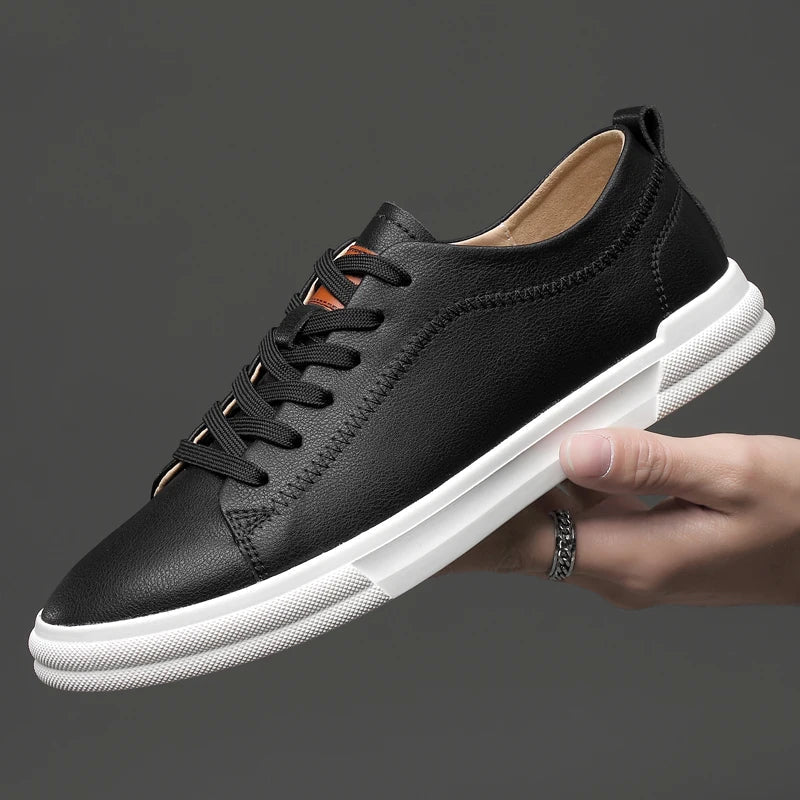 Rowan Handcrafted Sneakers in Italian Leather or Suede for All-Day Comfort and Long-Lasting Wear - The Southern AtelierSKU_1791063595223_469