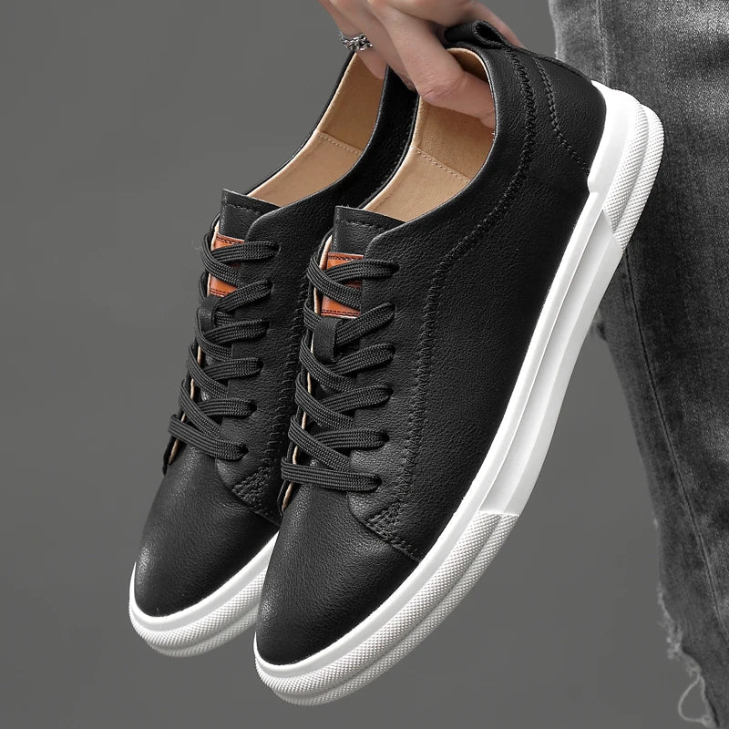 Rowan Handcrafted Sneakers in Italian Leather or Suede for All-Day Comfort and Long-Lasting Wear - The Southern AtelierSKU_1791063595223_469