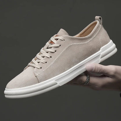 Rowan Handcrafted Sneakers in Italian Leather or Suede for All-Day Comfort and Long-Lasting Wear - The Southern AtelierSKU_1791063595223_764