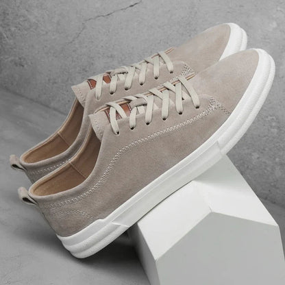 Rowan Handcrafted Sneakers in Italian Leather or Suede for All-Day Comfort and Long-Lasting Wear - The Southern AtelierSKU_1791063595223_764