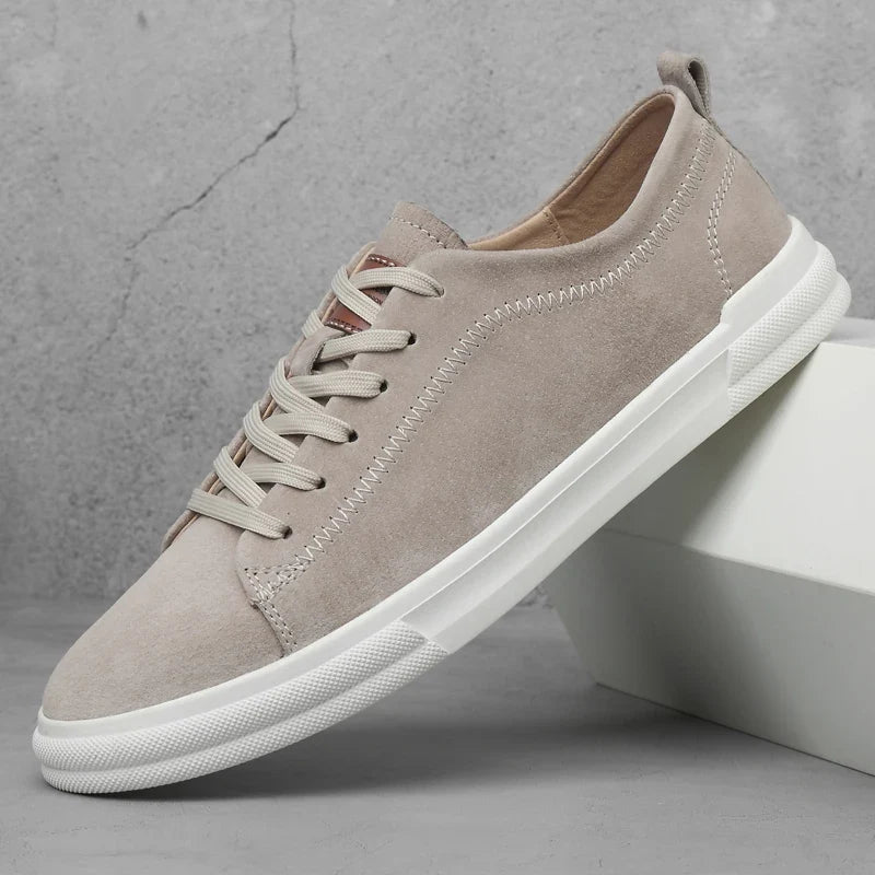 Rowan Handcrafted Sneakers in Italian Leather or Suede for All-Day Comfort and Long-Lasting Wear - The Southern AtelierSKU_1791063595223_764