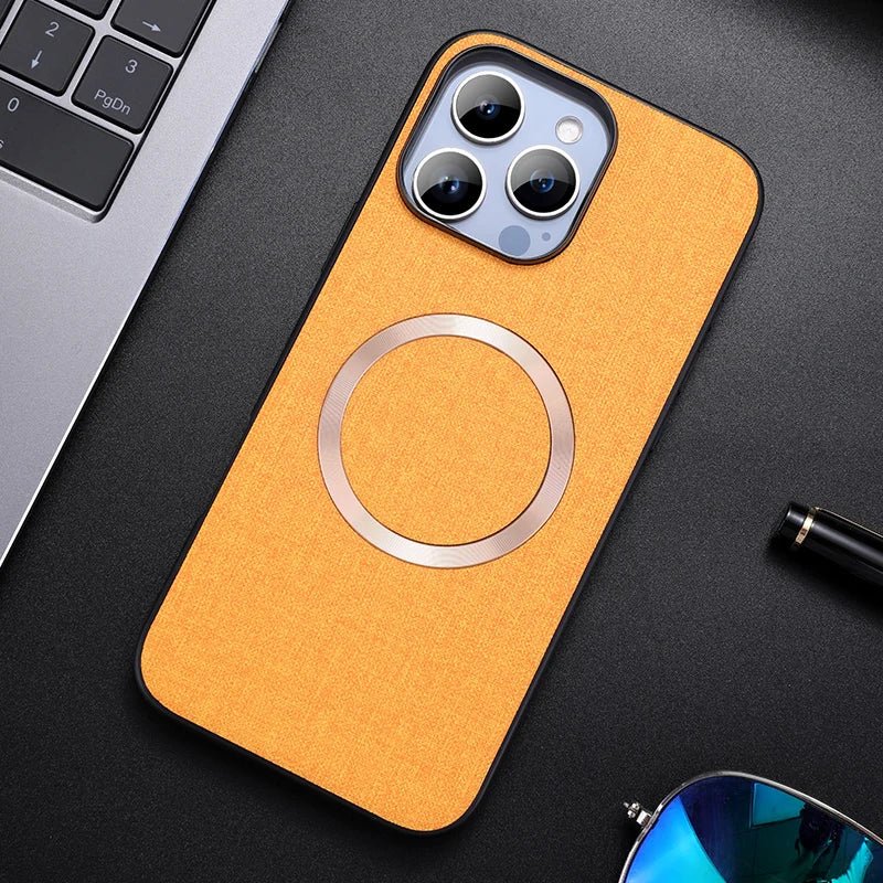 Rowan iPhone Case with Non-Slip Fabric Grip, MagSafe Compatible, Reinforced Edges and Raised Bezels - The Southern AtelierSKU_1791062387920_118