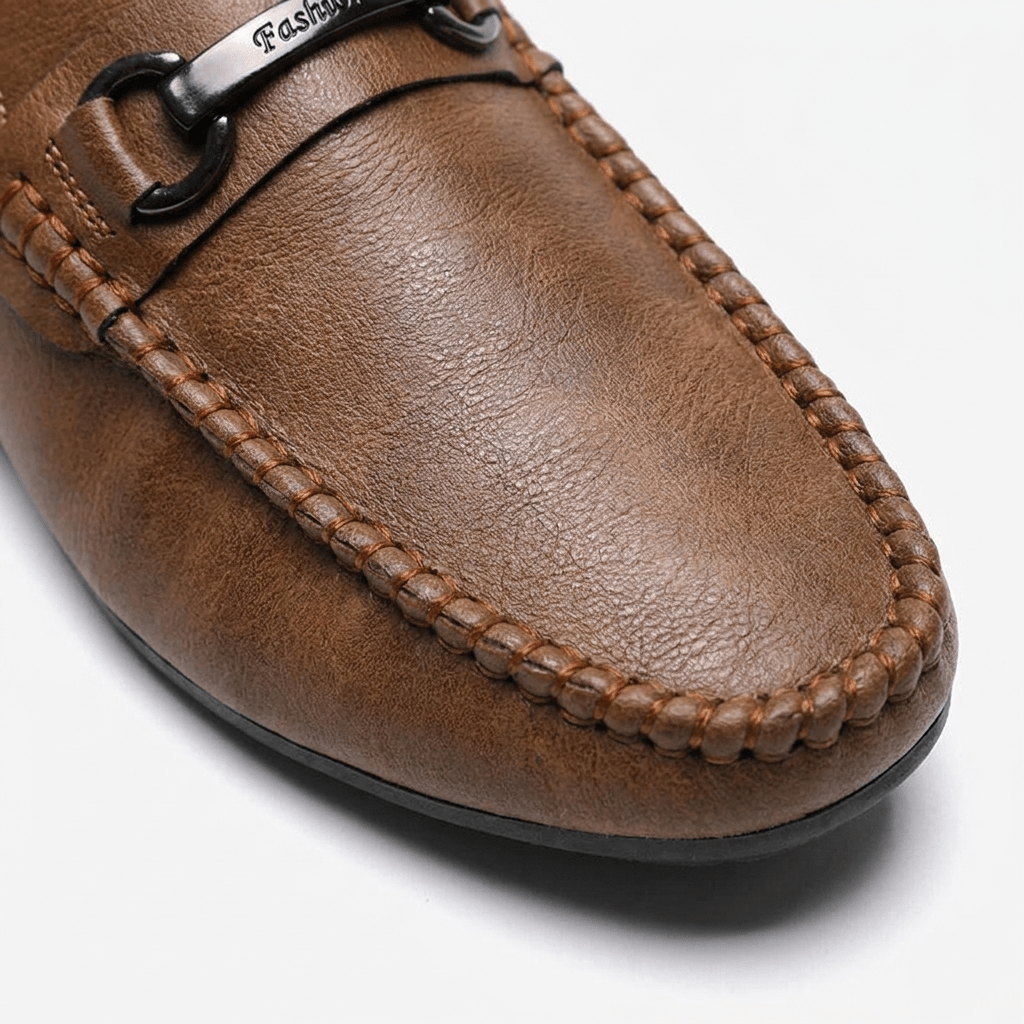 Rowan Leather Mules with Metal Bit and Rubber Sole for Easy Slip-On Everyday Wear - The Southern AtelierSKU_1791063370002_532