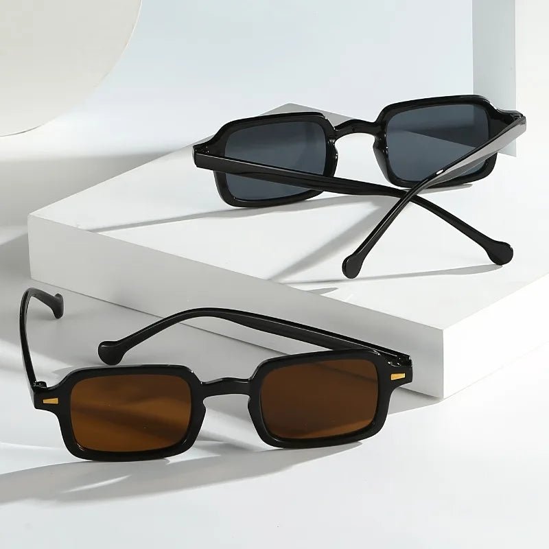 Rowan Retro Square Sunglasses in Durable, Lightweight Polycarbonate with Anti-Glare, Anti-Scratch Lenses - The Southern AtelierSKU_1791064263833_556