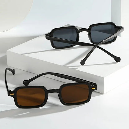 Rowan Retro Square Sunglasses in Durable, Lightweight Polycarbonate with Anti-Glare, Anti-Scratch Lenses - The Southern AtelierSKU_1791064263833_556