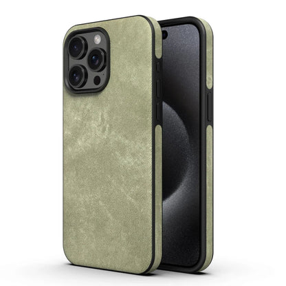 Rowan Slim Leather MagSafe iPhone Case with Drop Protection and Camera Lens Guard - The Southern AtelierSKU_1791063642283_813