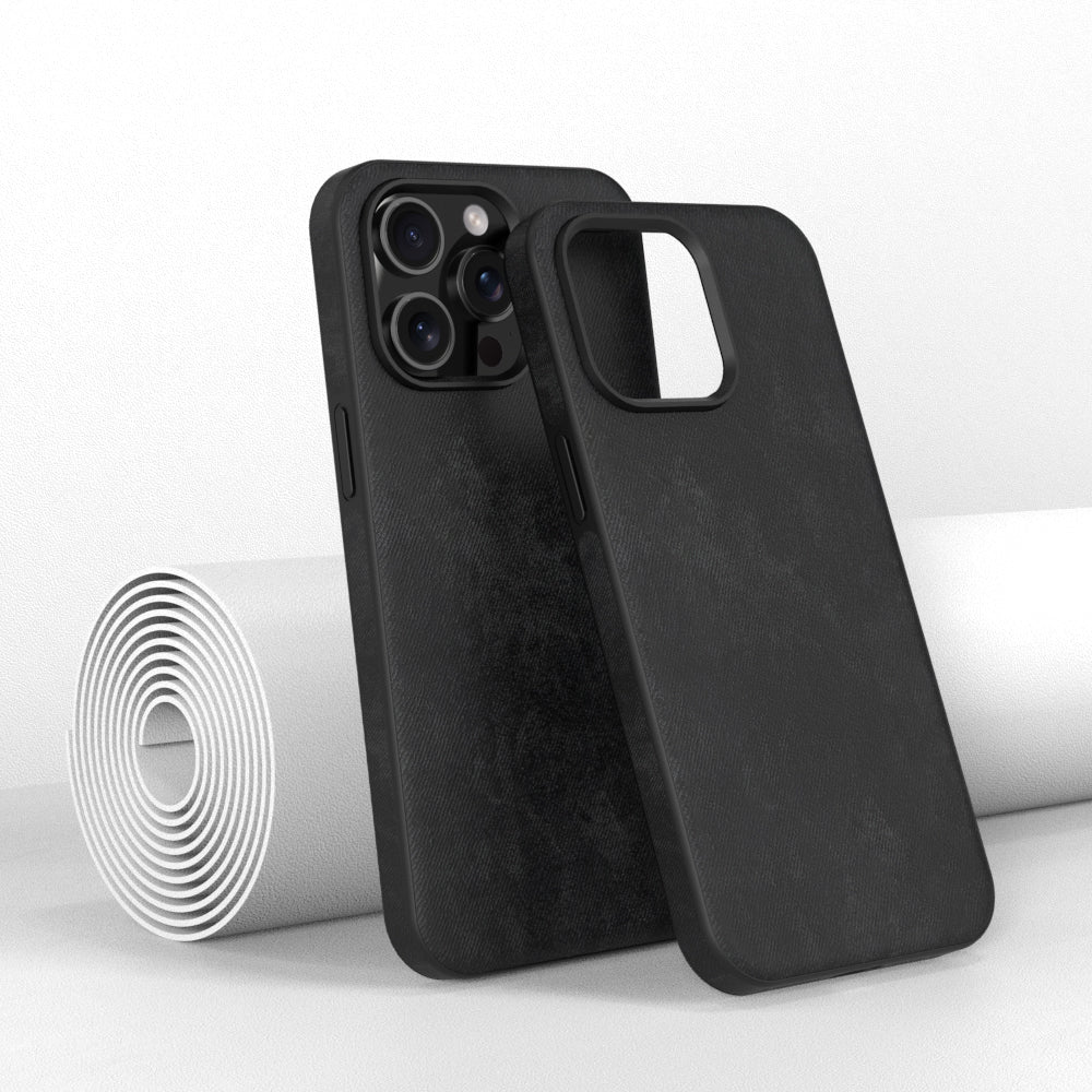 Rowan Slim Leather MagSafe iPhone Case with Drop Protection and Camera Lens Guard - The Southern AtelierSKU_1791063642283_896