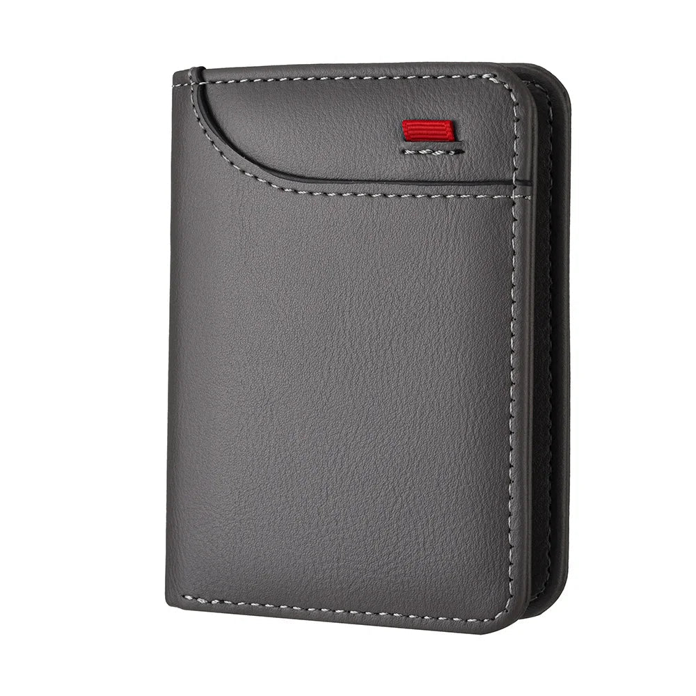 Rowan Slim Wallet in Smooth Leather with ID Window for Cards and Cash - The Southern AtelierSKU_1791062465987_774