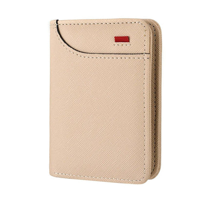 Rowan Slim Wallet in Smooth Leather with ID Window for Cards and Cash - The Southern AtelierSKU_1791062465987_865