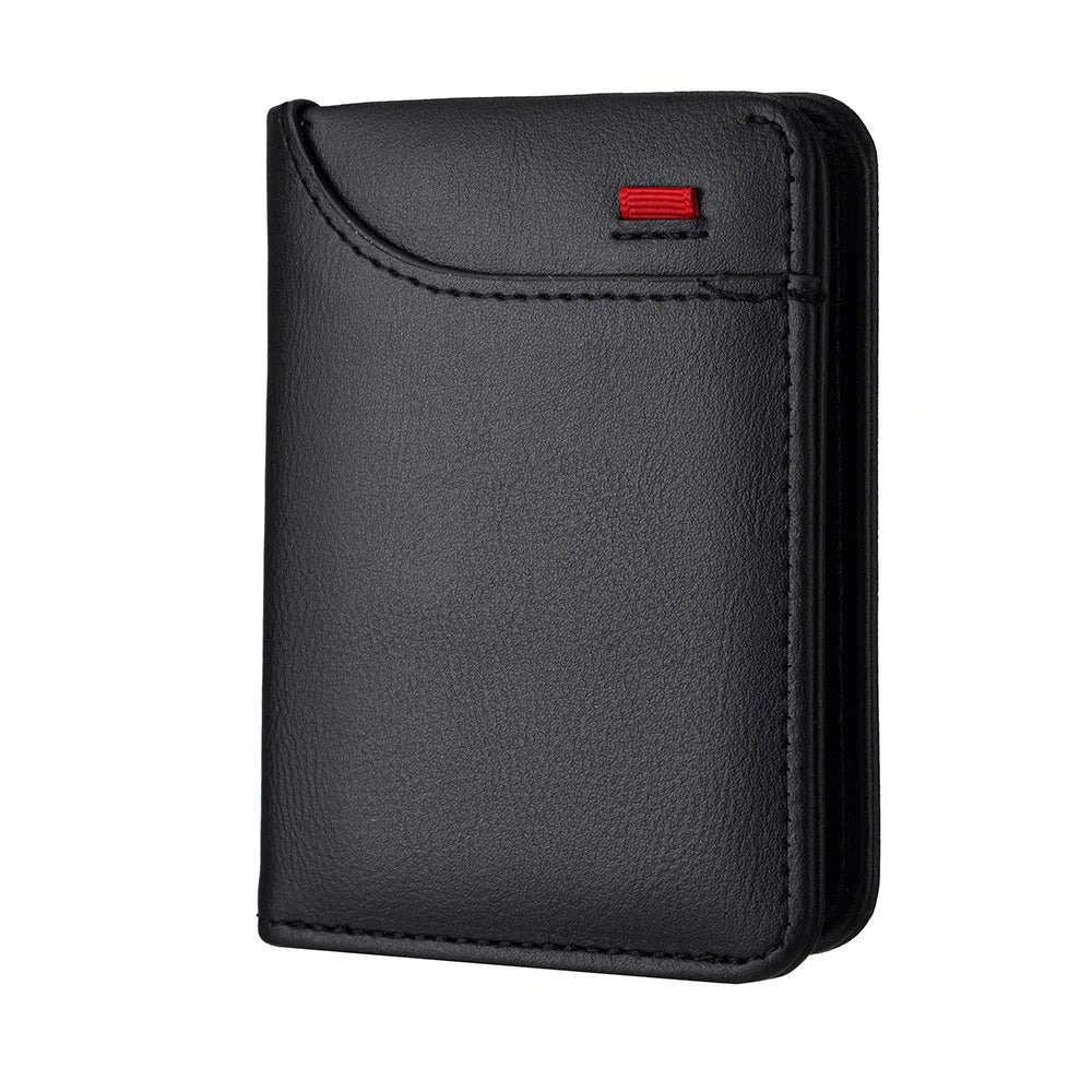 Rowan Slim Wallet in Smooth Leather with ID Window for Cards and Cash - The Southern AtelierSKU_1791062465987_865