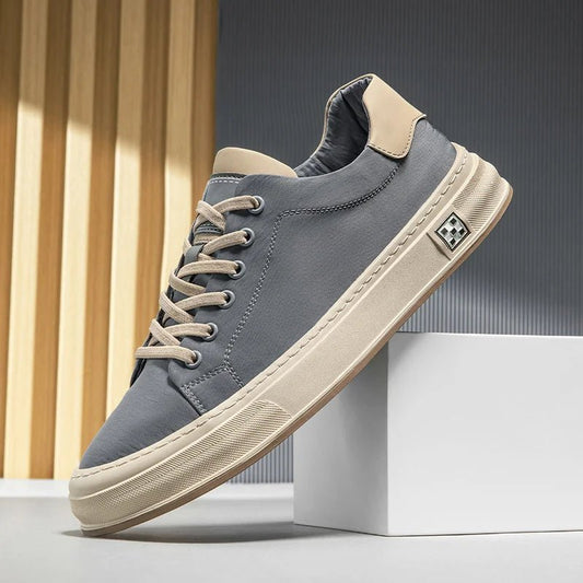 Rowan Sneakers in Breathable Canvas with Cushioned Insole for Everyday Wear - The Southern AtelierSKU_1791063902796_111