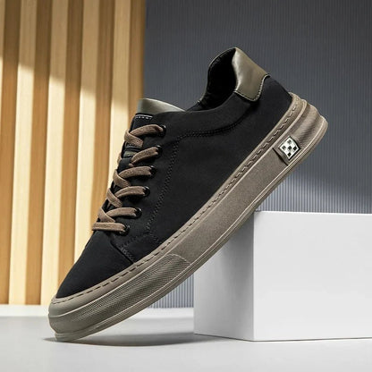Rowan Sneakers in Breathable Canvas with Cushioned Insole for Everyday Wear - The Southern AtelierSKU_1791063902796_784