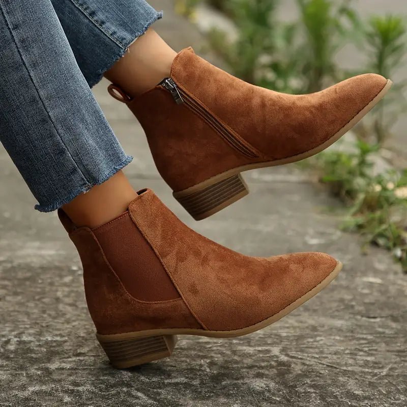 Rowan Suede Chelsea Boots for Warm Winter Comfort - The Southern AtelierSKU_1791062501579_977
