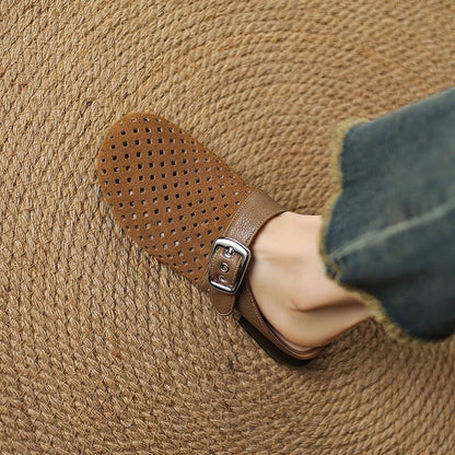 Rowan Suede Clogs with Leather Lining for All-Day Comfort - The Southern AtelierSKU_1791063570479_205
