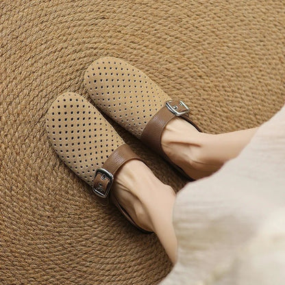 Rowan Suede Clogs with Leather Lining for All-Day Comfort - The Southern AtelierSKU_1791063570479_430