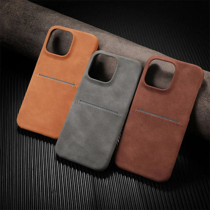 Rowan Suede-Like iPhone Case with Built-In Card Holder, Slim Profile, and Drop Protection - The Southern AtelierSKU_1791063574786_51