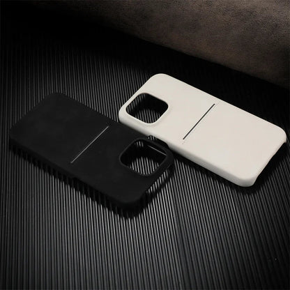 Rowan Suede-Like iPhone Case with Built-In Card Holder, Slim Profile, and Drop Protection - The Southern AtelierSKU_1791063574786_964